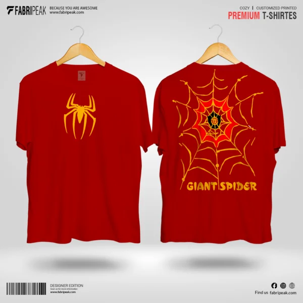 Giant spider Fabripeak Premium DTF-Print 180gsm T-Shirts