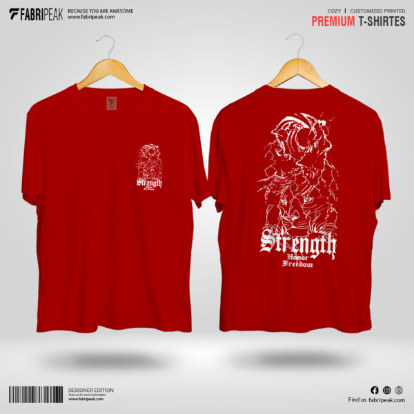 Strength honorFabripeak Premium DTF-Print 180gsm T-Shirts