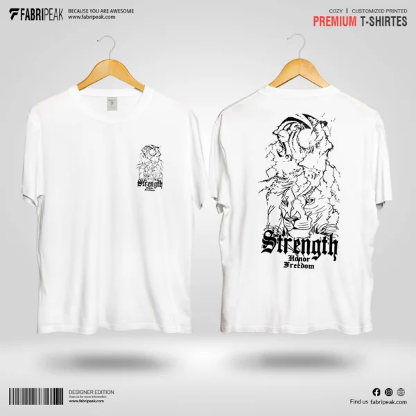 Strength honorFabripeak Premium DTF-Print 180gsm T-Shirts