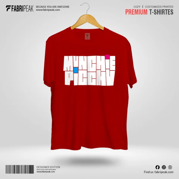 Typography Fabripeak Premium DTF-Print 180gsm T-Shirts