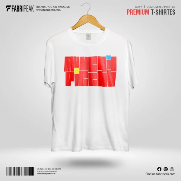 Typography Fabripeak Premium DTF-Print 180gsm T-Shirts