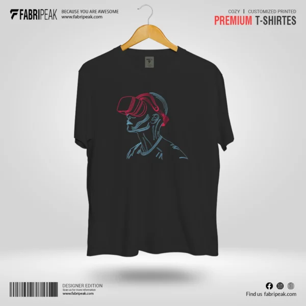 Virtual Reality Fabripeak Premium DTF-Print 180gsm T-Shirts