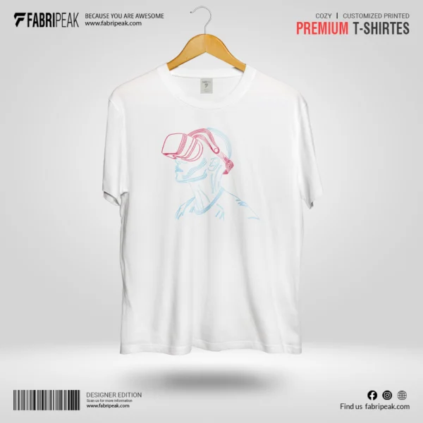 Virtual Reality Fabripeak Premium DTF-Print 180gsm T-Shirts