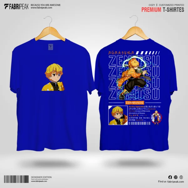 Zenjitsu Anime Fabripeak Premium DTF-Print 180gsm T-Shirts