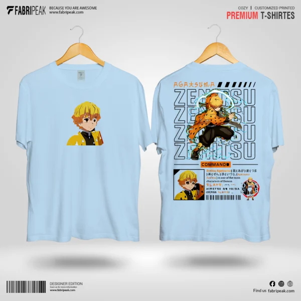 Zenjitsu Anime Fabripeak Premium DTF-Print 180gsm T-Shirts