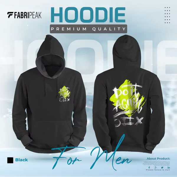 Do It Again Fabripeak Premium Hoodie DTF 350gsm