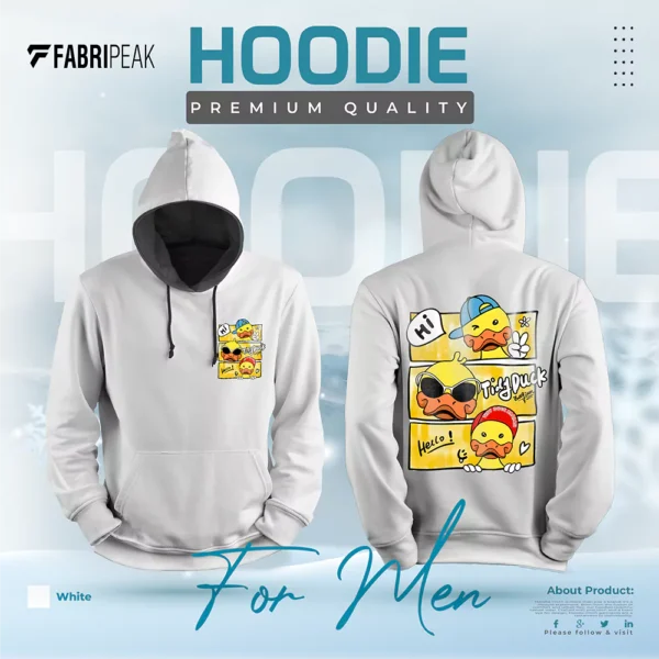 Tidy Duck Fabripeak Premium Hoodie DTF 350gsm