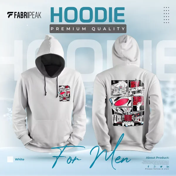 PewDiePie Fabripeak Premium Hoodie DTF 350gsm