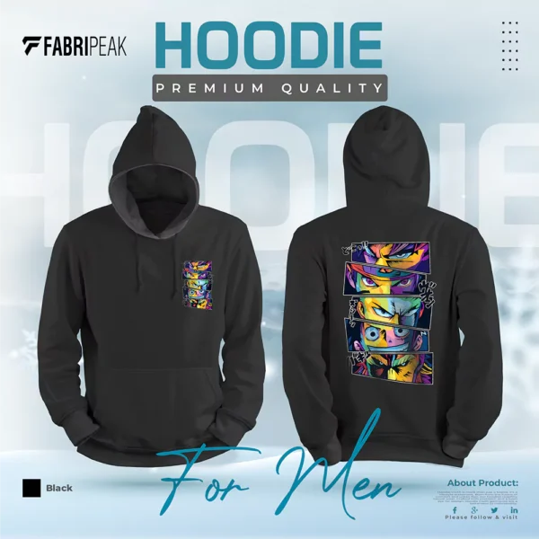 Anime Fabripeak Premium Hoodie DTF 350gsm